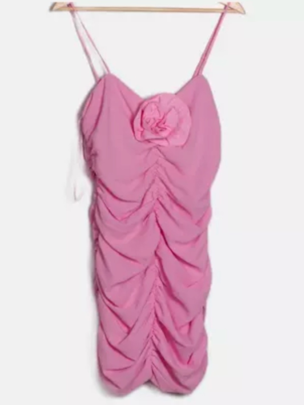 Pink Dynamite Mini Dress with Rosette